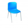 Chaise pour collectivités empilable