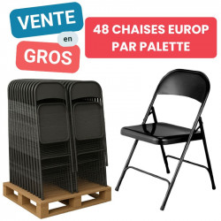Chaise salle des fêtes - Achat en gros sur palette