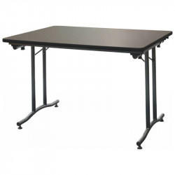Table pliante grise