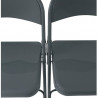 Chaise accrochable les unes aux autres