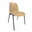 Chaise coque beige