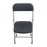 chaise pliante grise