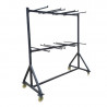 Chariot de transport 2 étages pour 60 ou 96 chaises pliantes