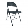 Chaise pliante design grise