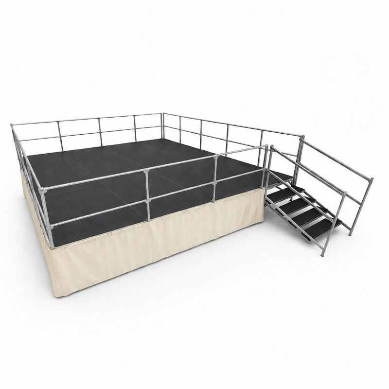 Bâche en pvc pour podium