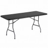 Table pliante en polypro