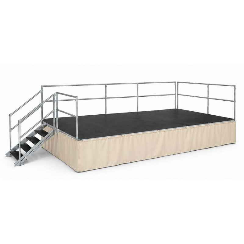 Bâche en pvc pour podium