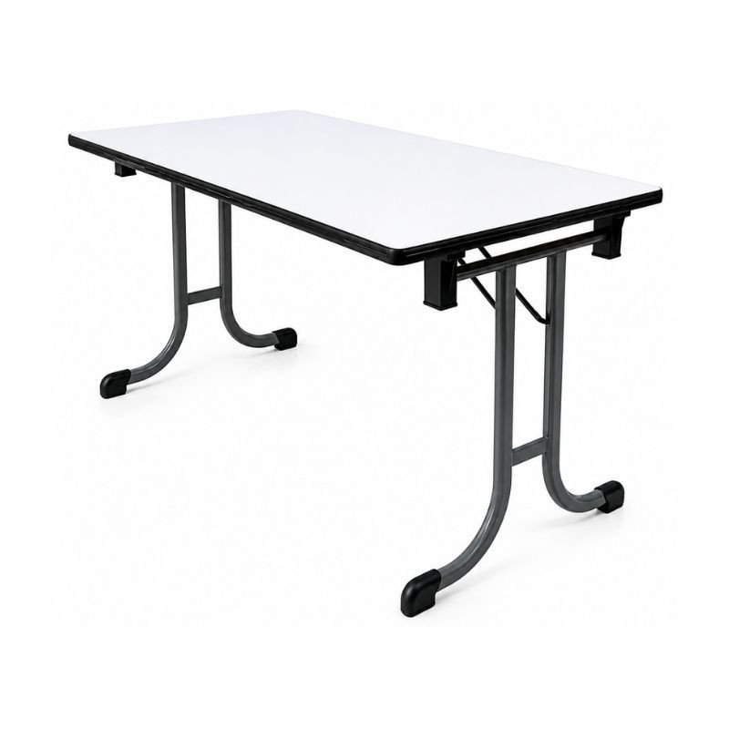 Table pliante en bois rectangulaire
