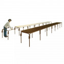Tables Mairietable assemblable à l'infini