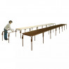 Tables Mairietable assemblable à l'infini