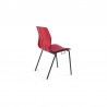 Chaise en plastique divers coloris