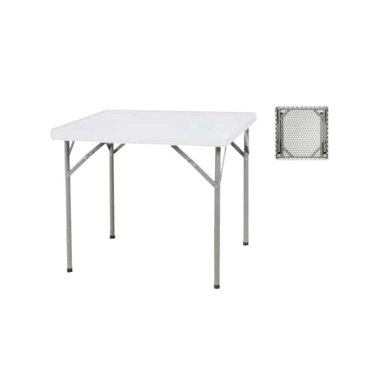 Petite table en plastique, petite table carrée, petite table pliante  transportable 