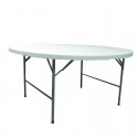 Table pliante polypro