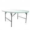 Table pliante polypro