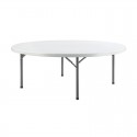 TABLE RONDE POLYPRO PLIANTE