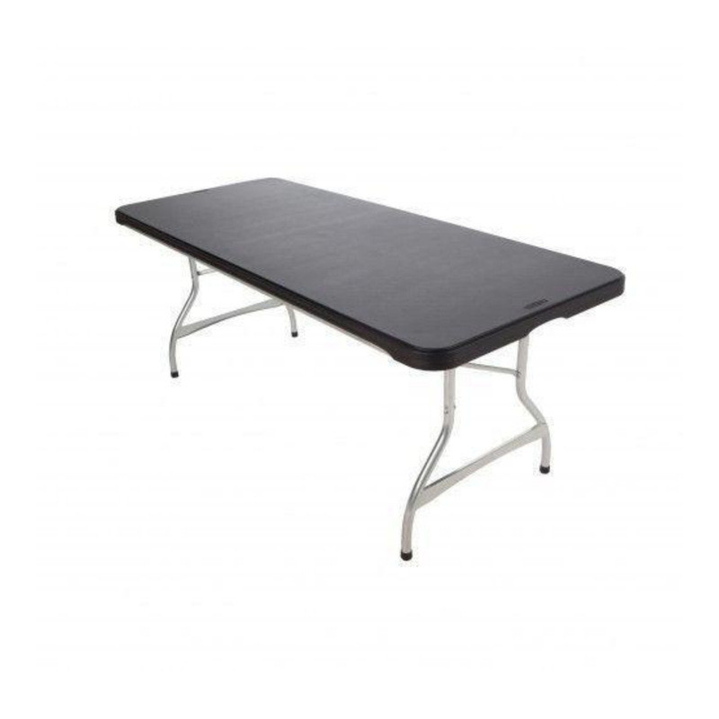 Table pliante noire - Table collectivité - Table banquet Table pliante noire - Table collectivité - Table banquet