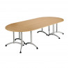 Table en bois fixe - Table collectivité - Table de réunion