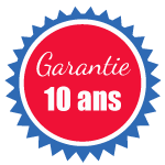 Garantie 10 ans pour cette table haute qualité